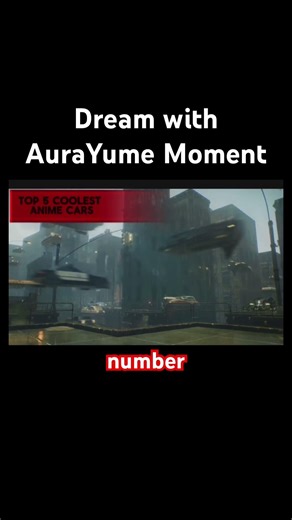 🚗 Top 5 coolest anime cars ever! Which one is your favorite? #AnimeCars #AuraYumeMoment