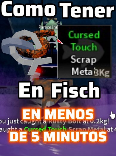 Cómo conseguir Cursed Touch Scrap Metal en Fisch