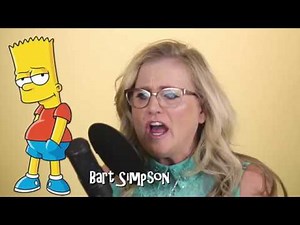 Simpson's Voice Actor Nancy Cartwright Does 7 Characters in 40 Seconds