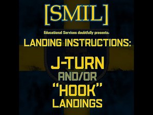 SQUAD Helicopter Training: J-turn or Hook Landing