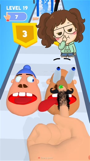 Finger Runner 3D level 19 ‼️#gameplay #games #toys