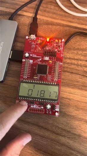 MSP430FR6989 Application: Stopwatch