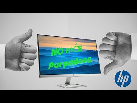 Solución al parpadeo en pantallas HP (Gama "es", "ea")