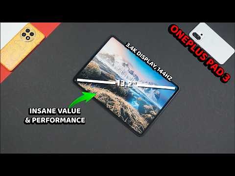 OnePlus Pad 3 Review - Insane Performance and Specs!! Best Android Tablet of 2025??