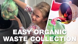 1.2 Gallon Compostable Drawstring Food Scrap Bags by BioBag, 80 Count, BPI Certified, Meets ASTM D6400 Standards, Made in USA, Kitchen Counter Bin Liners