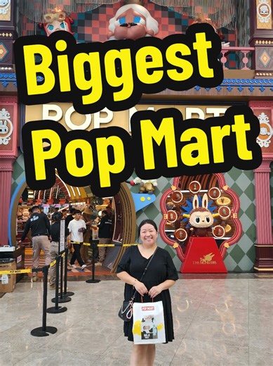 Exploring the Largest Pop Mart in ICONSIAM, Bangkok