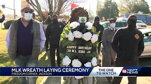MLK's Wreath Laying Ceremony