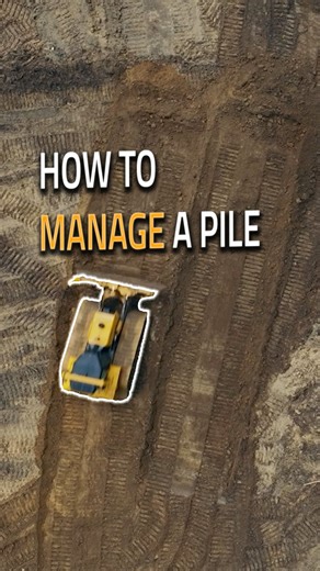 42K views · 1.3K reactions | How to manage a pile with a dozer using...