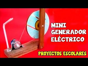 Como Hacer Un Generador Eléctrico Casero Con Motor Fácil│How To Make a Homemade Electric Generator