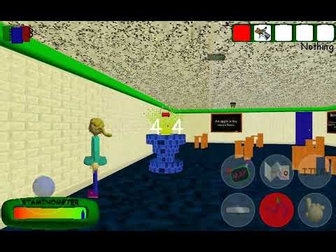 Mrs. Pomp is broken! (Baldi's Basics Plus)