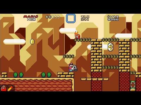 Eric's Super Mario Construct Levels: Stone Excursion