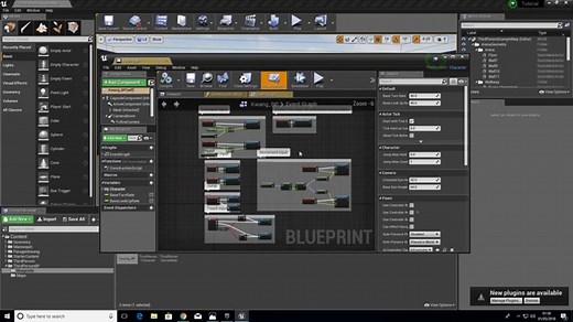 Get an AI to rotate towards the player on UE4