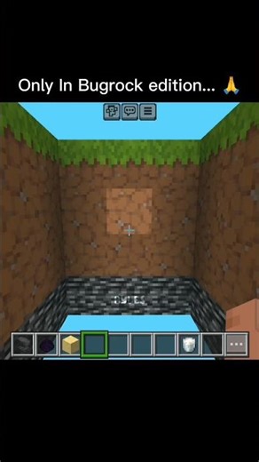 Only In Bugrock edition... 🙏