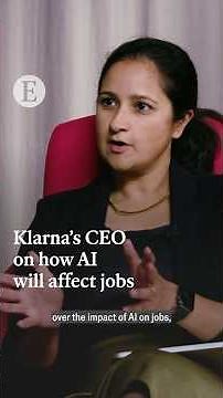 Klarna's CEO on how AI will affect jobs