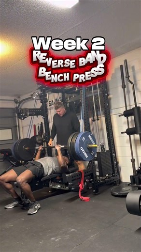 3 Weeks to a MONSTER Bench 🚀💪 #benchpress #strengthtraining #powerlifting #shorts #short