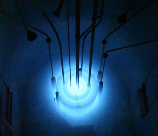 The Cherenkov Effect, why does radiation emit blue light?