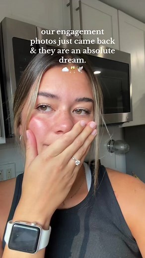 Dreamy 90s Engagement Photoshoot by Polly Sellers Photography