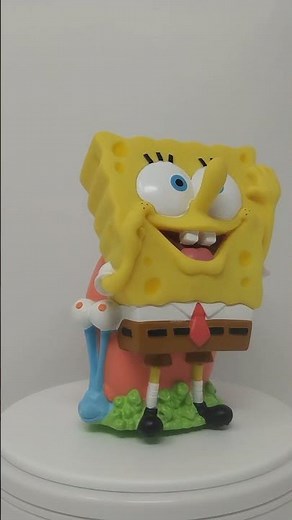 SpongeBob SquarePants ~ Vintage 5" Figure Talking & Laughing ~ Viacom Nickelodeon Mattel 2000