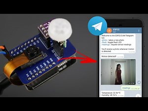 ESP32-CAM with Telegram: Take Photos, Control Outputs, Sensor Readings and Motion Notifications