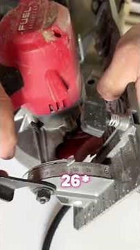 How to find the angle with a quick square #carpentry #woodworking