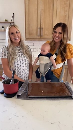 Zucchini season has started, and we have the perfect recipe to put it all to use! Our Chocolate Zucchini Sheet Cake! Find the full recipe, here: https://www.sixsistersstuff.com/recipe/chocolate-zucchini-sheet-cake/ | Six Sisters' Stuff
