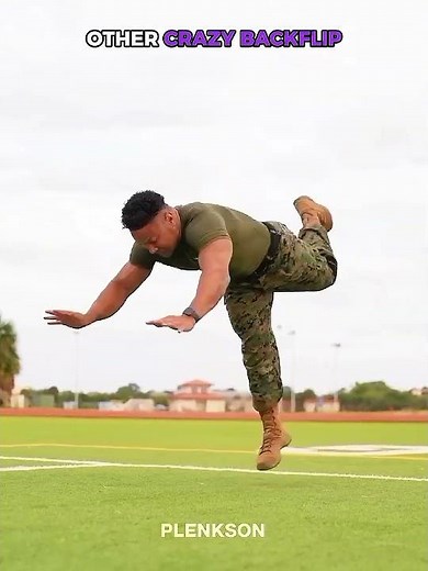 Normal Flip vs Master of Crazy Backflip