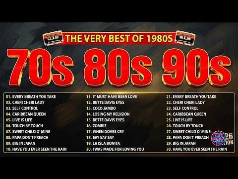 Retro Music Mix 70s 80s 90s Greatest Hits 📀 Vintage Oldies Playlist 📀 Classic Pop & Rock