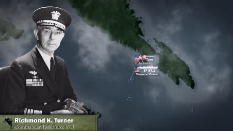Japan's first battleship loss - The first naval battle of Guadalcanal, 1942 - Animated