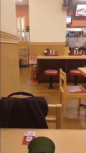 【なか卯】テーマソング 朝うどんセットを頂いた後
