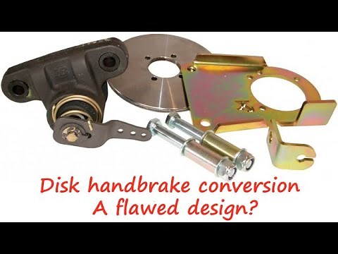 Defender disc handbrake product review - a flawed design? How to make it work properly.