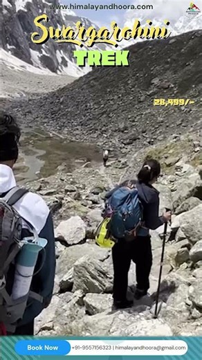 Swargarohini Trek 🏔️ The Path to Heaven | Ultimate Himalayan Adventure #shorts