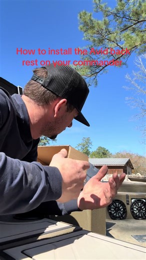 How to Install Avid Back Rest on Your Commander Boat
