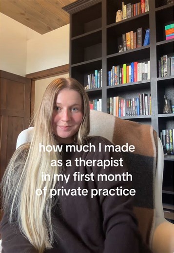 pay transparency video!! keep in mind this is before taxes and business expenses. posting this in hopes of setting realistic expectations for starting a private practice! #therapy #coloradotherapist #relationaltherapy #privatepracticetherapist #therapytiktok