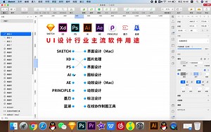 UI设计行业主流软件设计用途