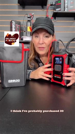 GOOLOO A3 Portable Car Jump Starter with Air Compressor, 3000A Car Battery Jump Starter (9.0 Gas/6.5L Diesel) with 150PSI Digital Tire Inflator Repair Tool Kit Vehicle