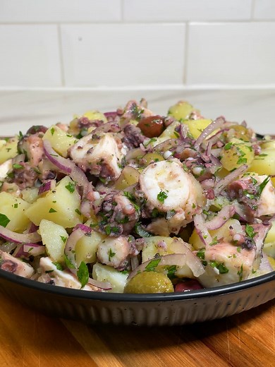 Delicious Octopus and Potato Salad Recipe
