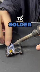 68K views · 2.8K reactions | Wanna learn how to solder? #electronics #tinkering #maker#STEM #technology #tech #engineering #techtok #electronics #robot #robotics #arduino | Robonyx | Facebook