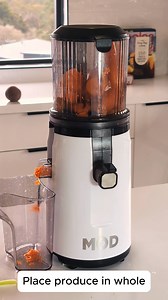 MOD Cold Press Auto+ is a premium next generation juicer. Transform...
