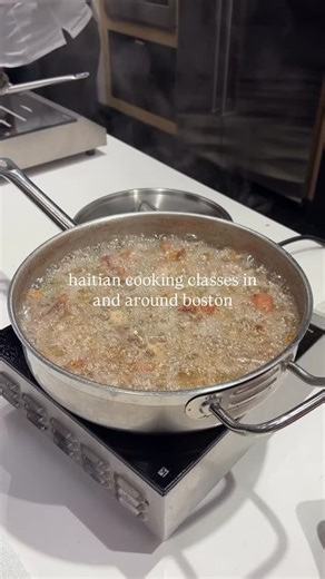 🇭🇹POP UP HAITIAN COOKING CLASSES🇭🇹 Next classes: February 13th and 27th‼️ In this cooking class hosted by Breez Gourmet and @sunflowersavors 🌻 | Local Guide, you’ll be able to try Haitian food AND be part of the cooking process! 🤭 I attended their first class a couple weeks ago in Cambridge. We learned how to make two classic Haitian dishes, Diri Djon Djon (black rice) and Griot (seasoned fried pork). @foodwithmere | Discover Haitian Cuisine