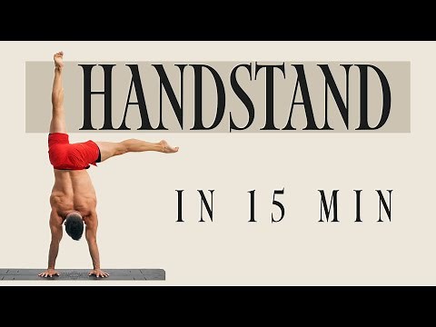 Learn to Handstand in 15min per day | Short Handstand Workouts