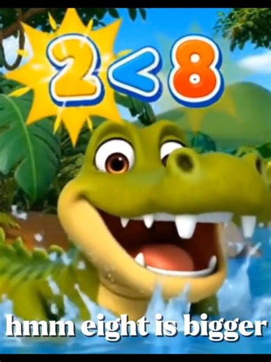 Understanding Greater Than, Less Than, and Equal To with Mr. Croco