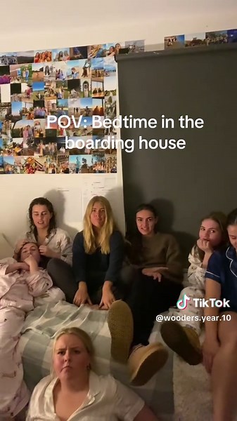 POV: Bedtime in the Boarding School Dormitory