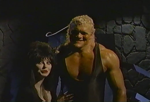 Elvira & Sid Vicious Halloween Havoc Pay-Per-View commercial, 1990 🎃 | Horror Ads