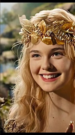 Princess Aurora's Magical Golden Crown Scene ✨ | Maleficent