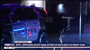 DPD says officer shot man after he refused to drop gun