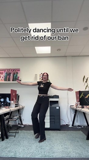 Three Girls Dancing for Fun on Ladies Night