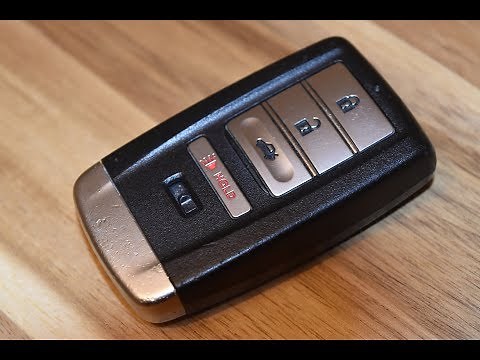 DIY Acura ILX RLX TLX Key Fob Battery Change - EASY!