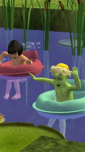 kids bathing #sims2