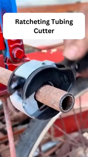 Stop Wasting Time on Tight Pipe Cuts! ⏱️ Working under a sink or against a wall? This Ratchet-Type Pipe Cutter is designed for true one-hand operation, allowing you to cut stainless steel, copper, or aluminum tubing (5/16" to 1-1/8") without needing a full 360° swing. Fast, clean, and zero frustration. ✅ One-Handed Ratchet Action: Cut quickly, even in the tightest spots. ✅ Cuts Stainless Steel: Handles tough materials your old cutter can't. ✅ Reduces Fatigue: Engineered for comfortable, single-h