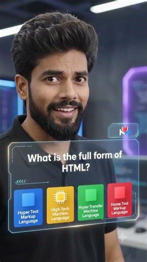 HTML Full Form | Quick Explanation #Shorts